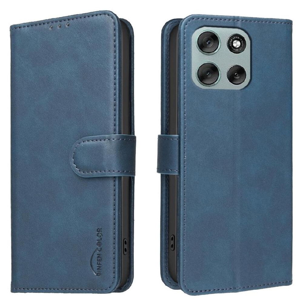 Phone Case For Motorola Moto G56 Rfid Blocking Protection All Round Shockproof Drop Protection Convenient Kickstand 764563347766