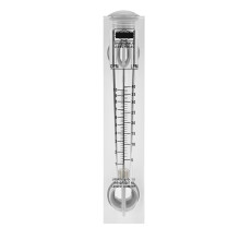 LZM-25 1-10 GPM Knob Panel Flowmeter ZG1 Clear