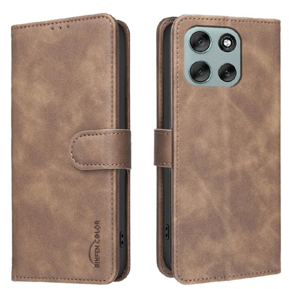 Phone Case For Motorola Moto G56 Rfid Blocking Protection All Round Shockproof Drop Protection Convenient Kickstand 764563347773