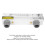 LZM-25 1-10 GPM Knob Panel Flowmeter ZG1 Clear 9