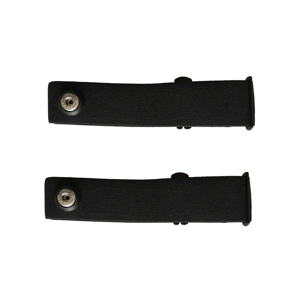 Tauoh 2 Pieces Heart Rate Belt Chest Nylon Belt The Heart Rate Sensor Monitor Chest Belt