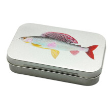 Grayling Trout Pattern Fly Metal Bait Box Fly Fishing Lure Accessories Fly Bait Box Small