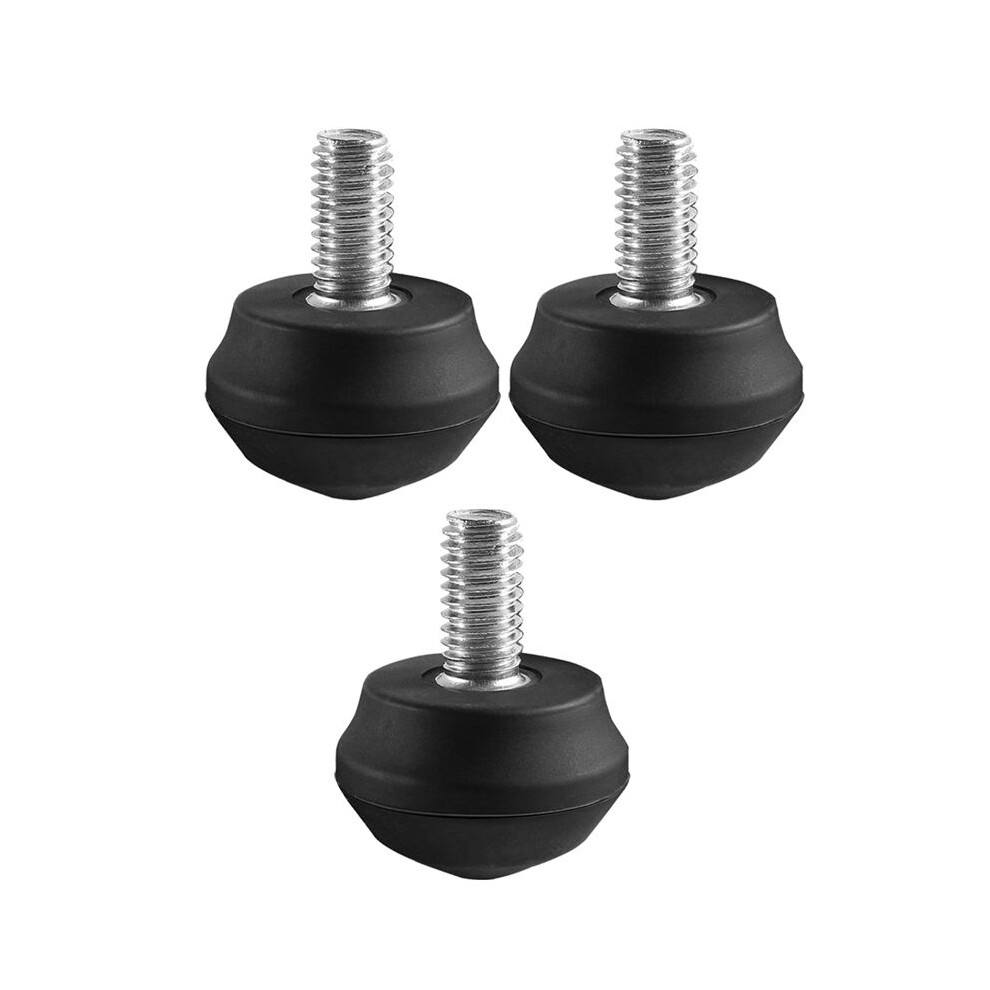 3Pcs Replacement Parts Universal Anti-Slip Rubber Tripod Foot Spikes With 3/8 Inch Thread Tripod Monopod Legs Feet 6031151815063