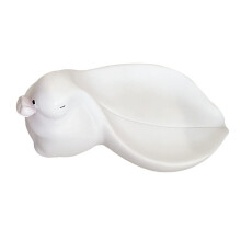 Plateau à savon en résine élégant, lapin, décoration de salle de