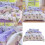 Brushed Cotton 4Pcs Bedding Set Queen Size-1.8m Little cherry 2