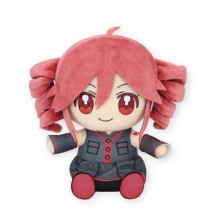 20cm NEW Kasane Teto Nuipurike Osuwari Plush Mascot Toy Japan