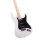 GST Stylish Electric Guitar Kit with Black Pickguard White 12