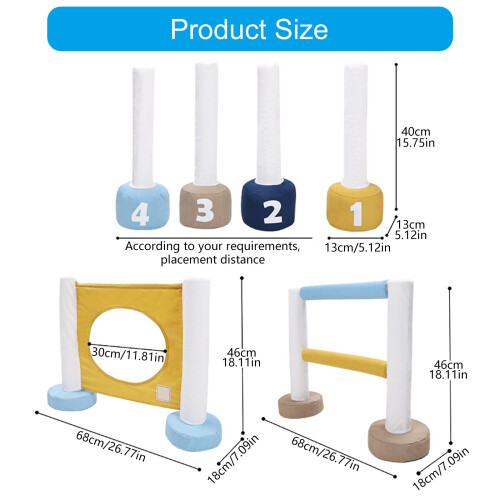 Polyester Dog Obstacle Course Set Promotes Healthy Activity For 2