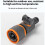 Adaptateur de tuyau, connecteur rapide, Joint d'accouplement,-2 6