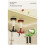 Six-Claw Hook Multi-Function Spatula Spoon Kitchenware Storage Rack Retro Suction Cup Seamless Wall Hanging Red 5