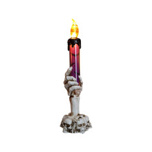 Langzeitgebrauch LED-Handkerze Halloween-Dekoration-Lila