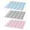 Soft Cushions for Pet Large Cooling Bed-Square plaid pink 2