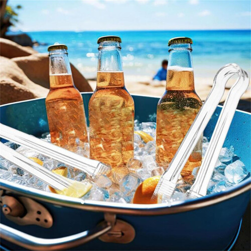 10 pinces à glace compactes, Buffets de cuisine transparents, 1