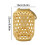 2Pcs Outdoor Solar Lantern with Handle Hanging Light, Waterproof Solar Lantern, LED Decorative 7
