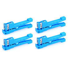 4Pcs Cable Stripper 45-163 Buffer Tube Stripper FTTH Perfect 45-163 Coaxial Cable Sheath Jacket Cutter