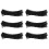 600 x Thin Black Cable Tidy Ties Zip Ties Cord Strap Wrap 200mm x 3mm 1