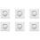 6X 86 Type Ceiling Fan Adjustment Stepless Speed Controller Wall  220V 10A 1