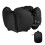 Comfortable Inflatable Neck Support Pillow Foldable TPU-Black 1