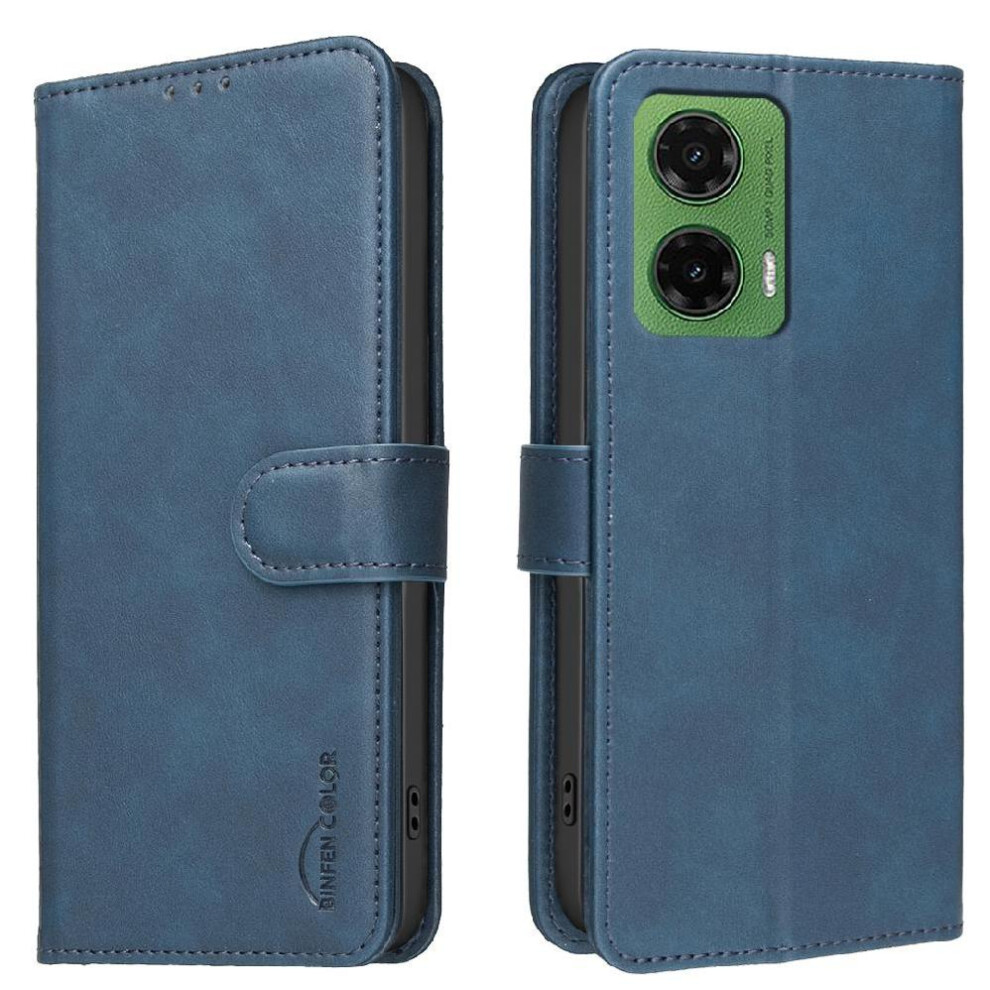 () Phone Case For Motorola Moto G35 5G All Round Shockproof Convenient Kickstand Rfid Blocking Protection Drop Protection 764563347889
