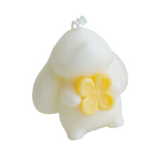 Bougie de Festival en forme de lapin, mélange-Osmanthus parfumé