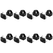 8X QP2-4.7 PTC  Relay 1 Pin Refrigerator  Relay and 6750C-0005P Refrigerator Overload Protector