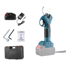 Electric Pruning Shears Brushless Motor SK5 Blades Cordless Garden Secateurs 2Ah Dual Battery