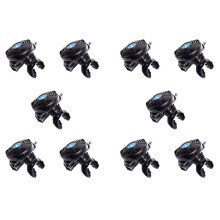 10X Scuba Diving 2Nd Stage Regolatore Subacqueo Professionale Regolatore per Immersione Octopus Accessorio per Attrezzatura-Nero