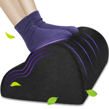 Foot Rest for Under Desk, Ergonomic Cloud Design Memory Foam Footrest with NonSlip Washable Cover for Office Chair and Leg Support