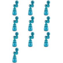 10Pc 7/8 Inch F-7/8 Inch M Airless Spray Machine Swivel Joint Adapter Silver Swivel Joint for Wagner/ Paint Sprayer