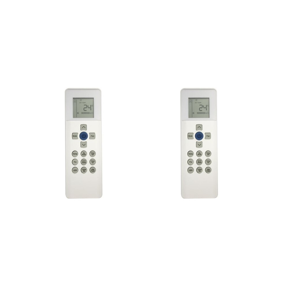 2X Universal Remote Control For Carrier Air Conditioner Models Rg67n/Bgef Air Conditioner Remote Control Accessories 6032583345807
