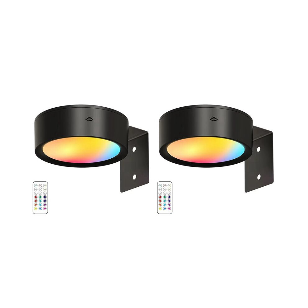 2X Picture S Led Art Display Battery Operated Dimmable Painting Spot 13 Ing Modes Light/Black 4713287987020
