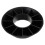 3X Supporto per Palla, Supporto per Display Basket Nel Plastica per Calcio, Pallone da Basket, Nero 5