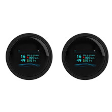 2X Wifi Natural Gas Sensor Tuya Alarm Gas Leakage Detector Fire Security Digital LCD Temperature Display