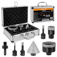 Diamant-Lochsägen-Set, 7-teilig, 6-68 mm, M14-Adapter