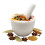 Marble Mortar and Pestle - Round, Unpolished Interior 1