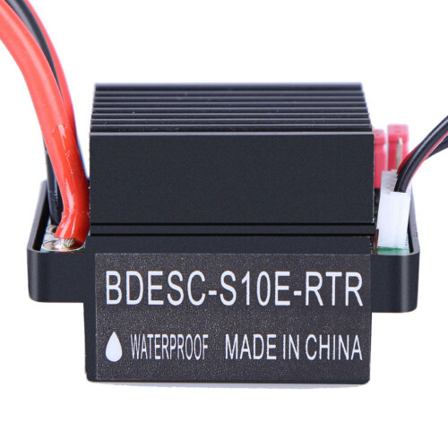 320A Brushed Motor Speed Controller with 2A BEC Waterproof ESC for RC Boat 612V Reverse Function 1