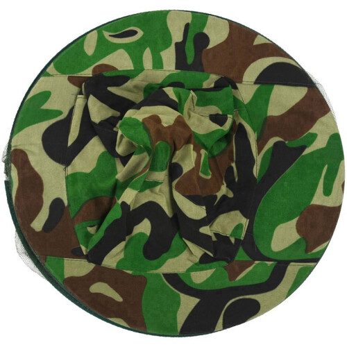 4X Camouflage Patten Beekeeper Hat Beekeeping Face Mask 1