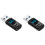 2PCS Digital LED Display USB 3.2 Adapter 10Gbps 36-60W Power Meter Tester  Chip Data Transmission USB C Extension B 1