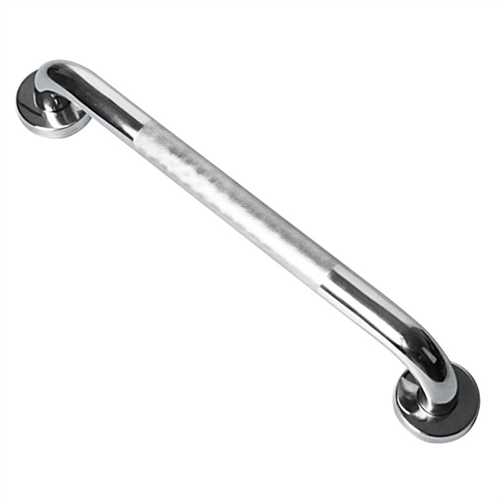 304 Stainless Steel Bathroom Grab Bar 40cm AntiSlip Safety Support Rail for Shower Bathtub Toilet