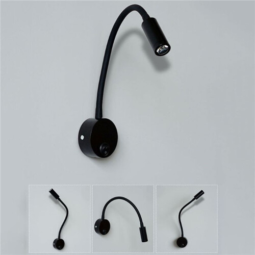 2PCS Bedside Working Study Reading Lamp Wall Lamp Sconces 3W LED Book Lamp Wall Night Light LED for Bedroom Dormitory 1