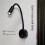 2PCS Bedside Working Study Reading Lamp Wall Lamp Sconces 3W LED Book Lamp Wall Night Light LED for Bedroom Dormitory 5