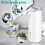 3X Soap Dispenser Automatic - Touchless USB Rechargeable Electric Liquid Soap Dispenser Adjustable Volume 450Ml 2