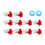 Poultry Drinking System Leak-Resistant Seal Rapid Attach PVC-10 1