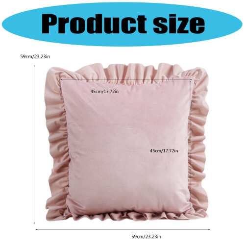 Couvre-lit plissé élégant, tissu Polyester respirant, taie-Rose 1