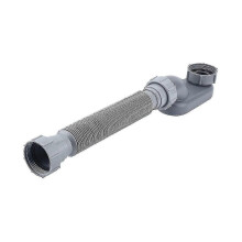 Low Profile 1 1/2 P Trap Flexible Bathtub Shower Drain Pipe Flat P Trap Free Standing Tub Drain for -cdsx-B5-Good