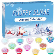 (Crystal mud) 2025 Advent calendar Countdown to Christmas with animals - Blind Box Gift Box Animal