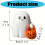 Halloween Ghostly Figurines Scary Resins Ghostly Statue-1pcs 3