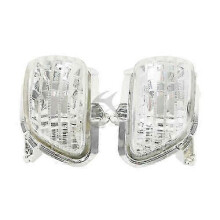 (Clear) Motorcycle Front Turn Signal Light Lens Shell For Honda Goldwing GL 1800 2001-2017