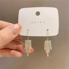 (Crystal) Crystal Elk Earrings Women Christmas Deer Ear Stud Stylish Xmas Gift Girls