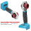 120W Cordless Lithium Hot Melt Glue Tool for Hydropower Engineering 3